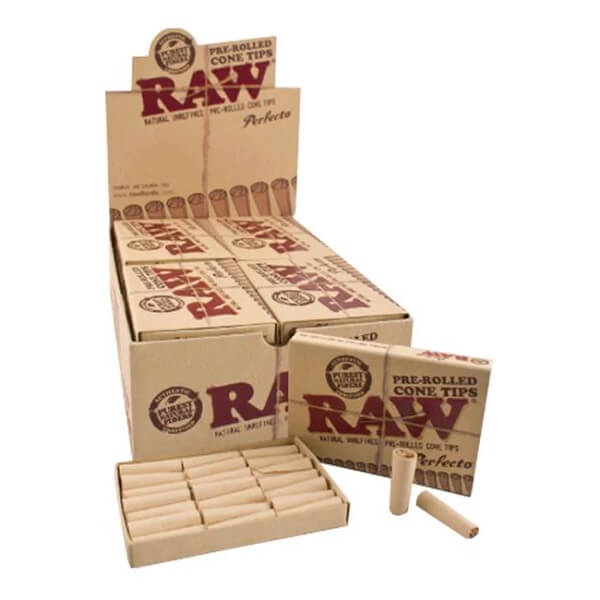 RAW Perfecto Pre-rolled Cone Tips | 21 Pack | 20 Count Display - image 2 of 2